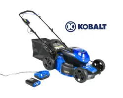 Kobalt 40-Volt Brushless Lithium Ion 20-in Cordless Electric Lawn Mower (Battery Included)